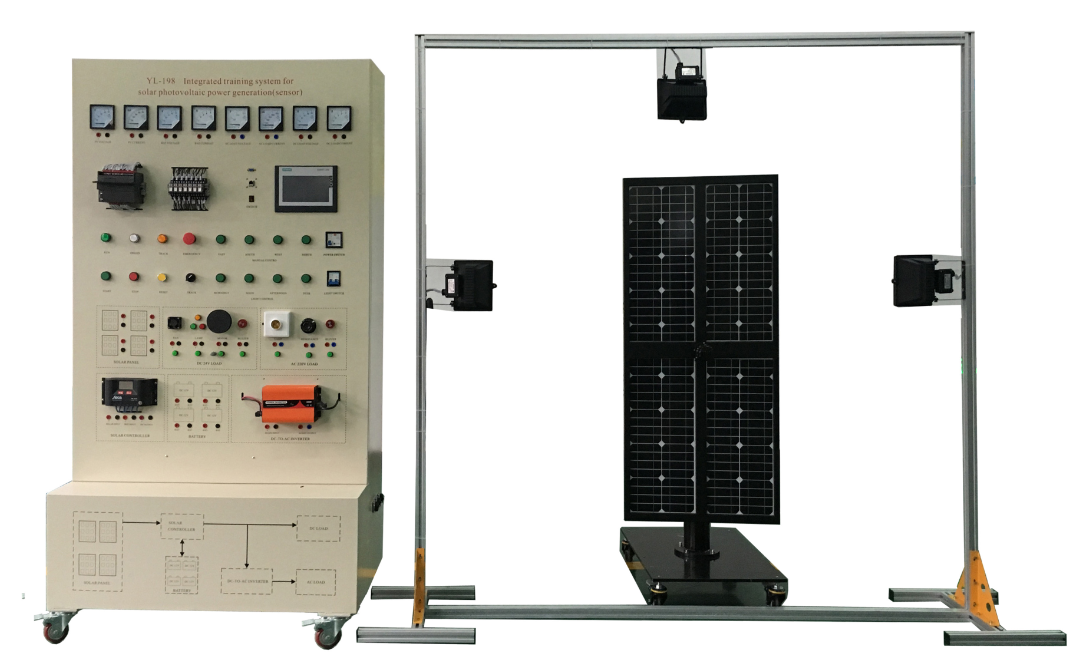 亞龍YL-1200A型太陽能光伏發電綜合實訓系統(傳感器)